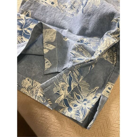 Vintage Capacity Hawaiian Print Culottes Capris S - Picture 11 of 11